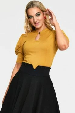 Voodoo Vixen Dita Teese Keyhole Top