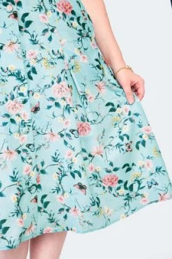Voodoo Vixen Ditsy Butterfly Print Button Front Midi Skirt -Clorhing Shop ditsy butterfly print button front midi skirt ska 3753 04.1487 338b10bf d4ca 4e90 ac5b 2cd93d6da923 300x