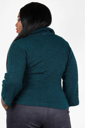 Voodoo Vixen Elena Knitted Cowl Neck Sweater 4 Voodoo Vixen Elena Knitted Cowl Neck Sweater - Image 4