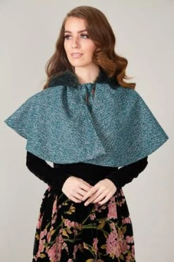 Voodoo Vixen Erin Herringbone Cape