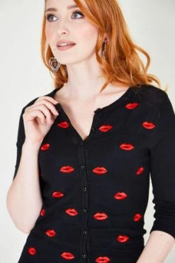 Voodoo Vixen Faith Kiss Cardigan -Clorhing Shop faith kiss cardigan voodoo vixen 3 300x