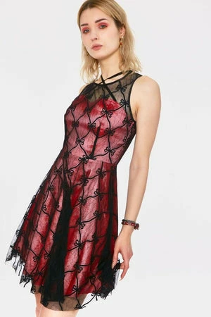JAWBREAKER Fire Edge Lace Dress 3 JAWBREAKER Fire Edge Lace Dress - Image 3