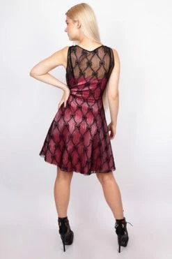 JAWBREAKER Fire Edge Lace Dress 9 JAWBREAKER Fire Edge Lace Dress -Clorhing Shop fire edge lace dress jawbreaker 5 300x