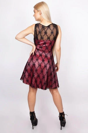 JAWBREAKER Fire Edge Lace Dress 5 JAWBREAKER Fire Edge Lace Dress - Image 5