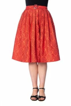 Banned Florida Jacquard Skirt 10 Banned Florida Jacquard Skirt -Clorhing Shop florida jacquard skirt banned 4 300x