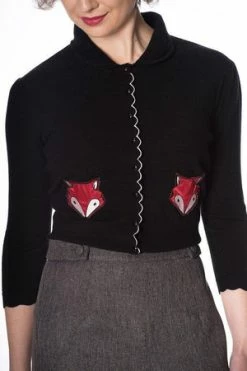 Banned Foxy Cardigan -Clorhing Shop foxy cardigan banned 4 300x