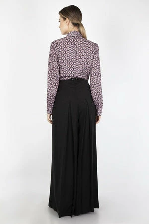 Voodoo Vixen Gabby Crepe Long Sleeve Bow Top 7 Voodoo Vixen Gabby Crepe Long Sleeve Bow Top - Image 7