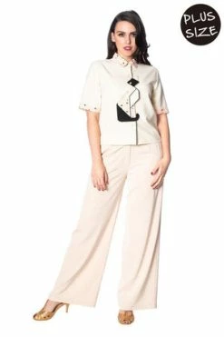 Banned Geo Cat Blouse -Clorhing Shop geo cat blouse banned 5 300x