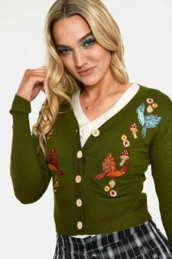 Voodoo Vixen Ginny Woodland Cardigan