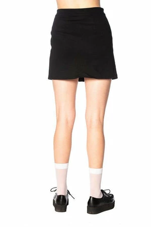 Banned Glam Goth Bodycon Skirt 2 Banned Glam Goth Bodycon Skirt - Image 2