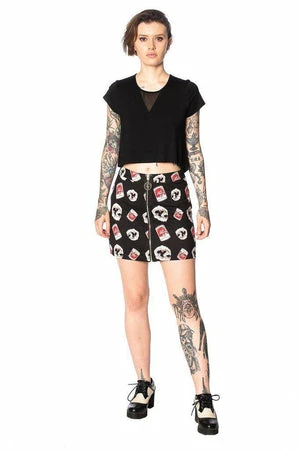 Banned Glampire Bodycon Skirt 4 Banned Glampire Bodycon Skirt - Image 4