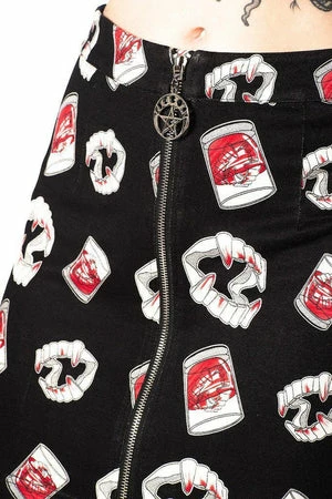 Banned Glampire Bodycon Skirt 5 Banned Glampire Bodycon Skirt - Image 5