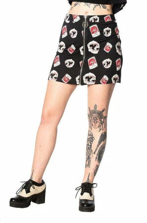 Banned Glampire Bodycon Skirt 1 Banned Glampire Bodycon Skirt