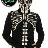 Banned Glow In The Dark Skeleton Hand Hoodie