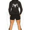 Dr Faust Goat Skull Baphomet Hoodie - Mollie