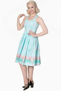 Banned Going My Way Halter Neck Dress -Clorhing Shop going my way halter neck dress banned 4 300x