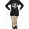 Dr Faust Gothbucks Women's Black Hoodie - Astrid