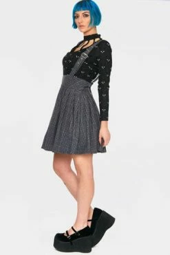 JAWBREAKER Grey Days High Waisted Skirt -Clorhing Shop grey days high waisted skirt ska 3404 03.864 300x