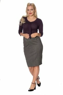 Banned Grey Lines Skirt