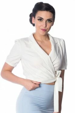 Banned Happy Days Wrap Top -Clorhing Shop happy days wrap top banned 12 300x