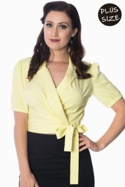 Banned Happy Days Wrap Top -Clorhing Shop happy days wrap top banned 19 300x
