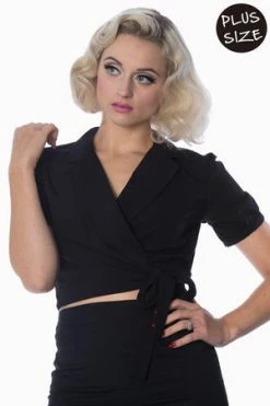 Banned Happy Days Wrap Top -Clorhing Shop happy days wrap top banned 4 300x