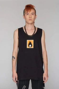 Long Clothing Highly Flammable Vest - Unisex -Clorhing Shop highly flammable vest unisex long clothing 3 300x