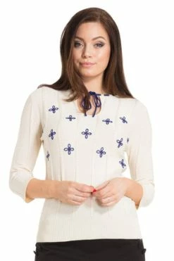 Voodoo Vixen Holly Floral Sweater