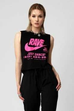 Long Clothing Illegal Rave - Crop Top - Unisex