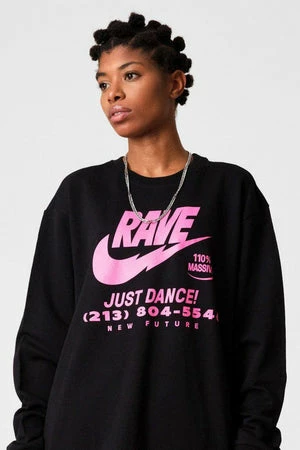 Long Clothing Illegal Rave Sweatshirt - Unisex 3 Long Clothing Illegal Rave Sweatshirt - Unisex - Image 3