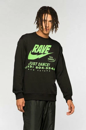 Long Clothing Illegal Rave Sweatshirt - Unisex 1 Long Clothing Illegal Rave Sweatshirt - Unisex