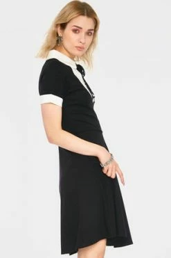JAWBREAKER In A Mood Tie Neck Dress -Clorhing Shop in a mood tie neck dress dra 9011 02.858 300x