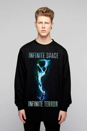 Long Clothing Infinite Terror Pocket Sweat - Unisex 2 Long Clothing Infinite Terror Pocket Sweat - Unisex - Image 2