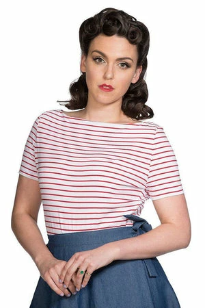 Banned Italy Sail Stripe Top 1 Banned Italy Sail Stripe Top