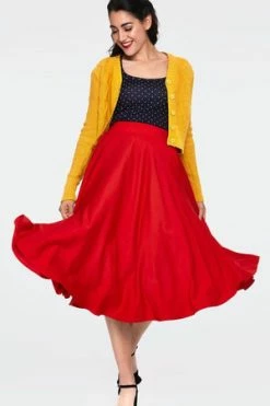 Voodoo Vixen Jazmine 1940s Heart Knit Cardigan 29 Voodoo Vixen Jazmine 1940s Heart Knit Cardigan -Clorhing Shop jazmine 1940s mustard heart knit cardigan caa 3507 04.1020 300x