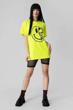 Long Clothing Killer Smiley - T-shirt - Unisex -Clorhing Shop killer smiley t shirt unisex long clothing 3 300x