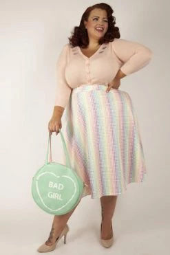 Voodoo Vixen Kim Love Heart Print Cardigan -Clorhing Shop kim love heart print cardigan voodoo vixen 4 300x