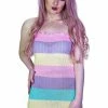 Dr Faust Knitted Multicoloured Bodycon Mini Dress - Zaria