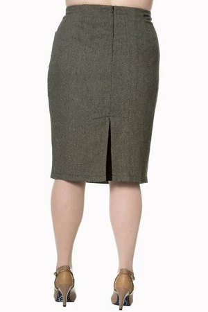 Banned Lady Luck Pencil Plus Size Skirt 2 Banned Lady Luck Pencil Plus Size Skirt - Image 2