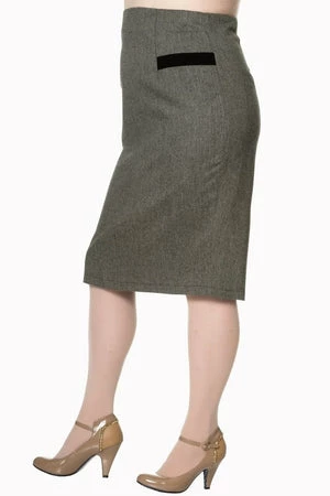 Banned Lady Luck Pencil Plus Size Skirt 3 Banned Lady Luck Pencil Plus Size Skirt - Image 3
