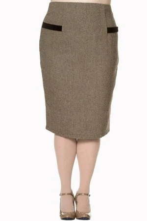 Banned Lady Luck Pencil Plus Size Skirt 4 Banned Lady Luck Pencil Plus Size Skirt - Image 4