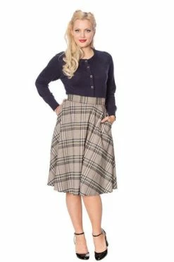 Banned Lady Olive Skirt -Clorhing Shop lady olive skirt banned 4 300x