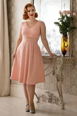 Voodoo Vixen Lauren Peach Bridal Dress -Clorhing Shop lauren peach bridal dress voodoo vixen 6 300x