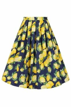 Banned Lemon Pleat Skirt -Clorhing Shop lemon pleat skirt banned 3 300x