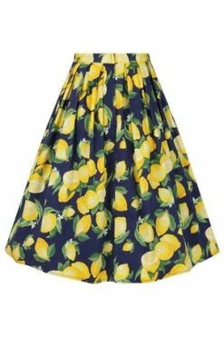 Banned Lemon Pleat Skirt -Clorhing Shop lemon pleat skirt banned 4 300x