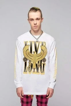 Long Clothing Live Long Eagle Unisex Long Sleeve T-Shirt -Clorhing Shop live long eagle unisex long sleeve t shirt long clothing 7 300x