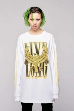 Long Clothing Live Long Eagle Unisex Long Sleeve T-Shirt -Clorhing Shop live long eagle unisex long sleeve t shirt long clothing 9 300x