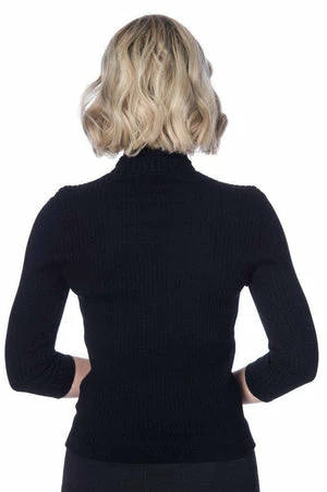 Banned Louise Ribbed Knit Polo 6 Banned Louise Ribbed Knit Polo - Image 6