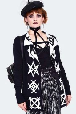 JAWBREAKER Magic Symbols Reverse Cardigan