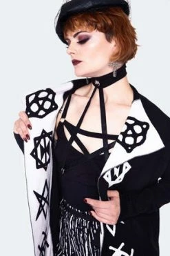 JAWBREAKER Magic Symbols Reverse Cardigan -Clorhing Shop magic symbols reverse cardigan caa 3650 03.1168 300x